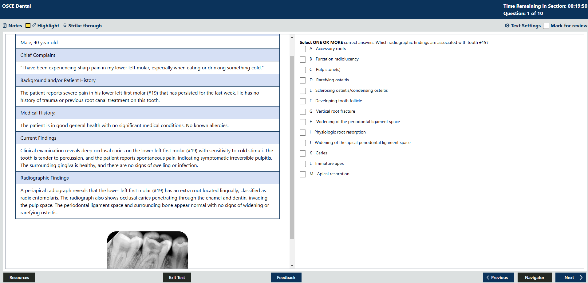 JCNDE DLOSCE Study Application